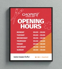  Opening Hours