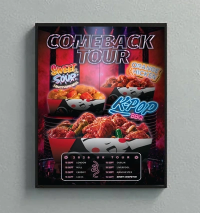  Comeback Poster